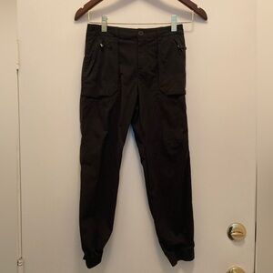 Ralph Lauren youth nylon jogger pants Black size 10.